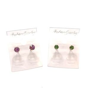 2 Piece Earrings Bundle